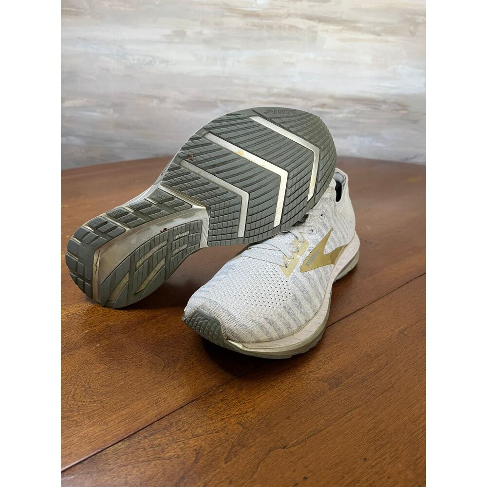 Brooks Shoes Womens 8 Bedlam Running Sneakers Gray Fabric Lace Up Size 9 - Picture 4 of 5